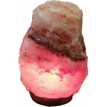 DLA412 Natural Crystal Himalayan Rock Salt Lamp [L]