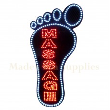 3334 Foot-Shaped MASSAGE LED Sign