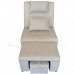 A02 - 006 Gray & White Stripes Fabric Massage Sofa