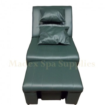 A02 - 021 Green PVC Manual Massage Sofa