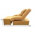 A03 Light Yellow Fabric Massage Sofa