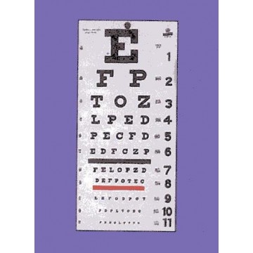 AM116 Eye Test Chart