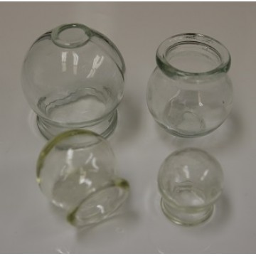 CD107 Fire Glass Cupping Set or INDIVIDUALLY