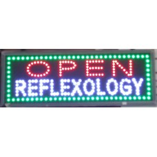NL106 LED Sign [OPEN REFLEXOLOGY]