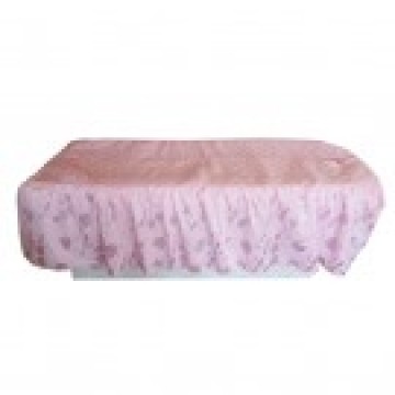 27107 Table Cover (Pink Floral Pattern with Face Hole)