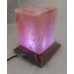 DLA46 Cube Crystal Himalayan Rock Salt Lamp 
