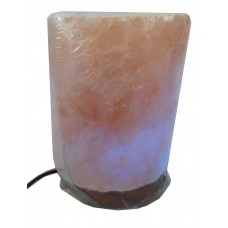 DLA47  Cylinder Crystal Himalayan Rock Salt Lamp 