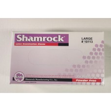 #2904 Shamrock Latex Examination Gloves Medical Use  Powder Free &Large